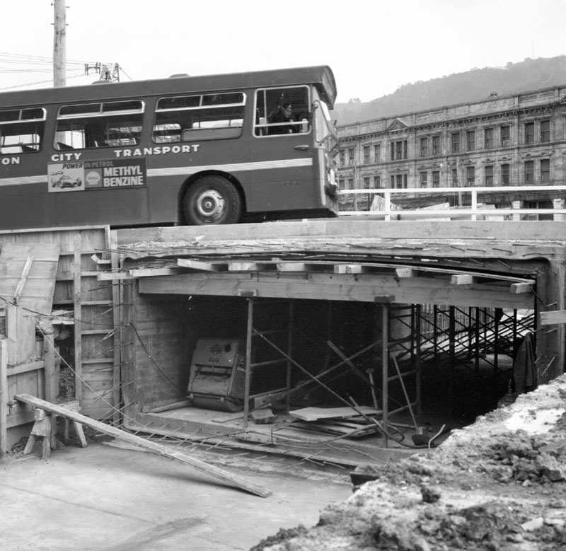e. Pedestrian subway, Lambton Quay to Railway Station
