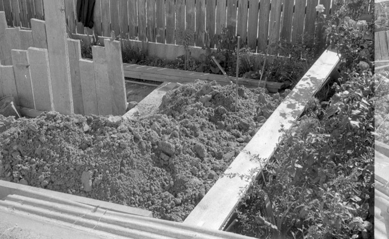 t. 58 Stanley St, collapsed 6 inch sewer