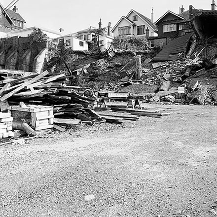 a. Collapsed wall