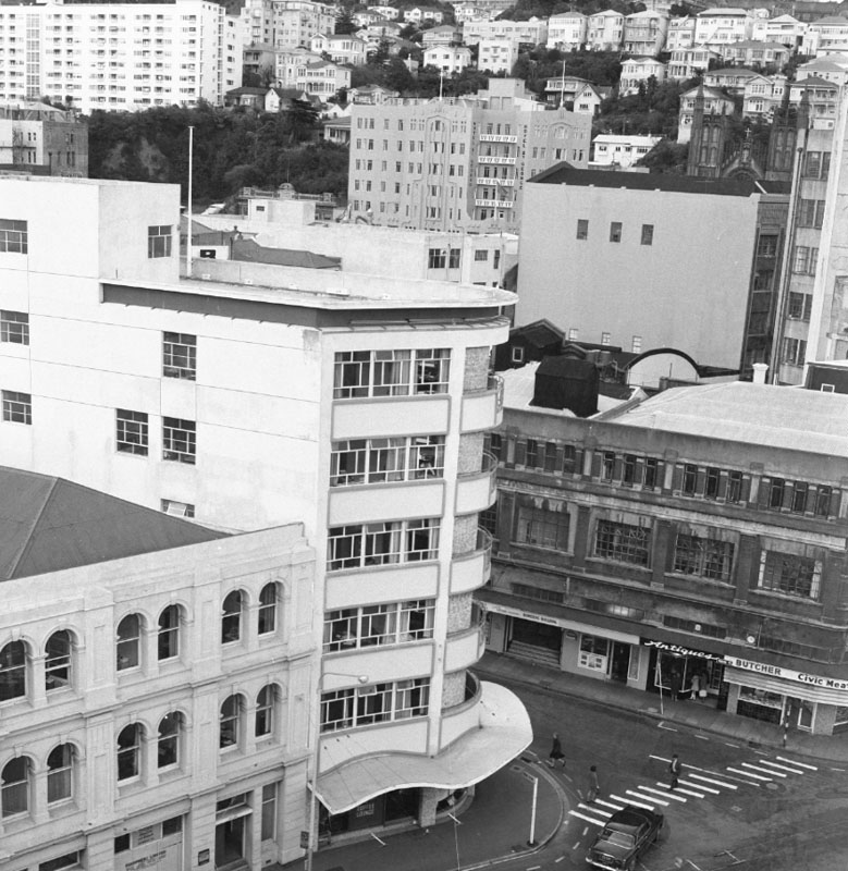 a. Views from roof of MO Building