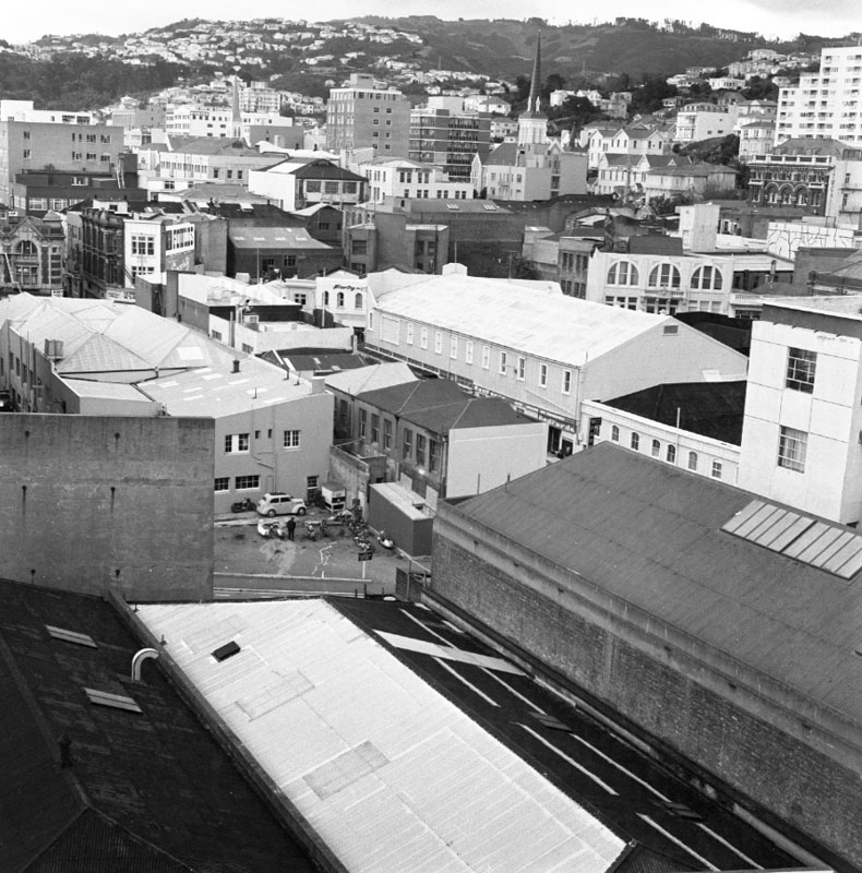 b. Views from roof of MO Building