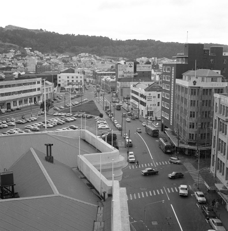 g. Views from roof of MO Building