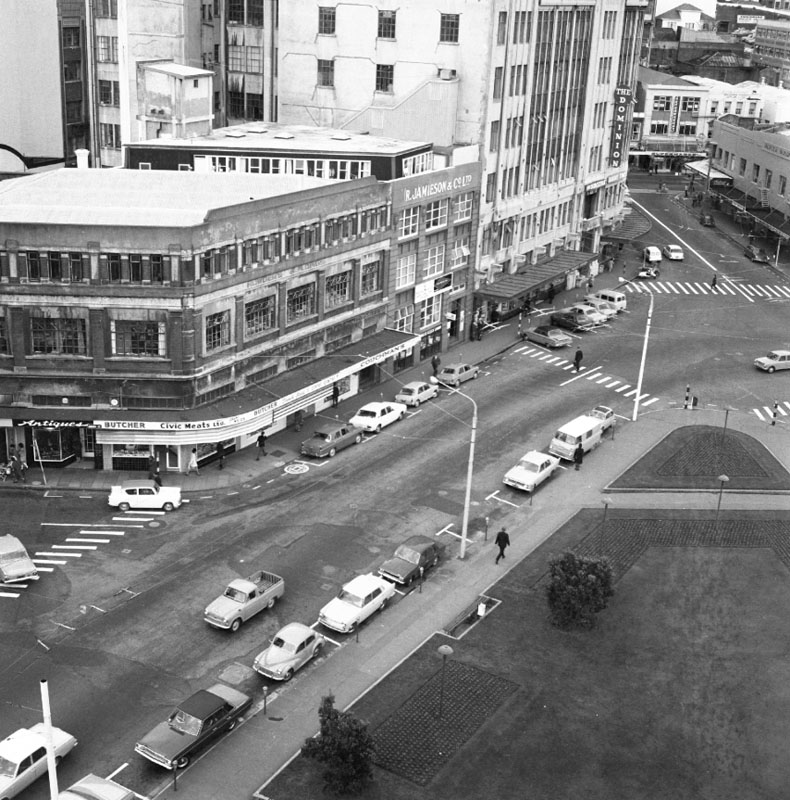 l. Views from roof of MO Building