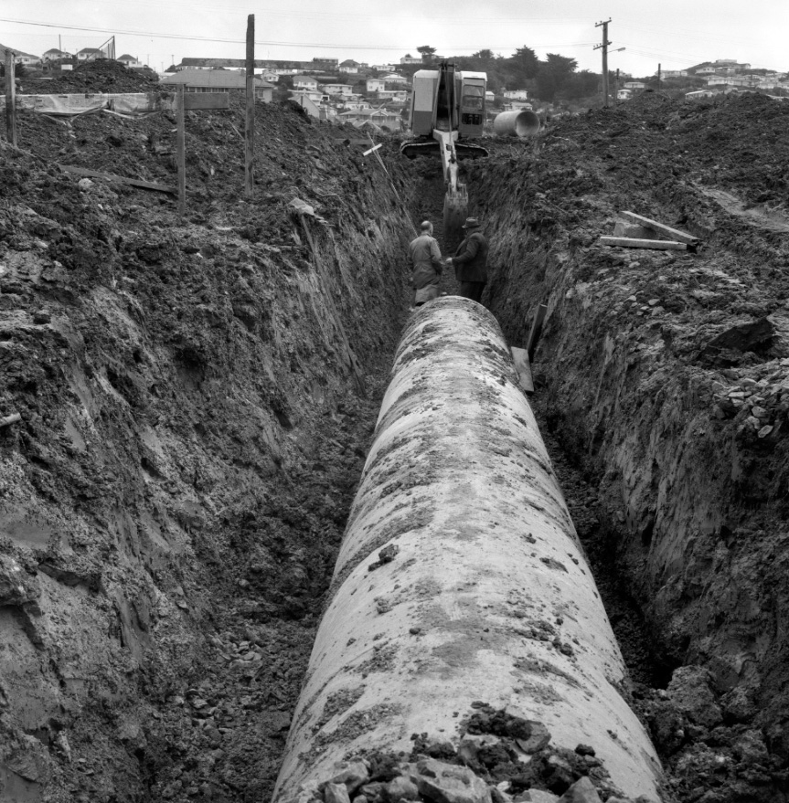 b. Drainage, 36 inch main, Johnsonville