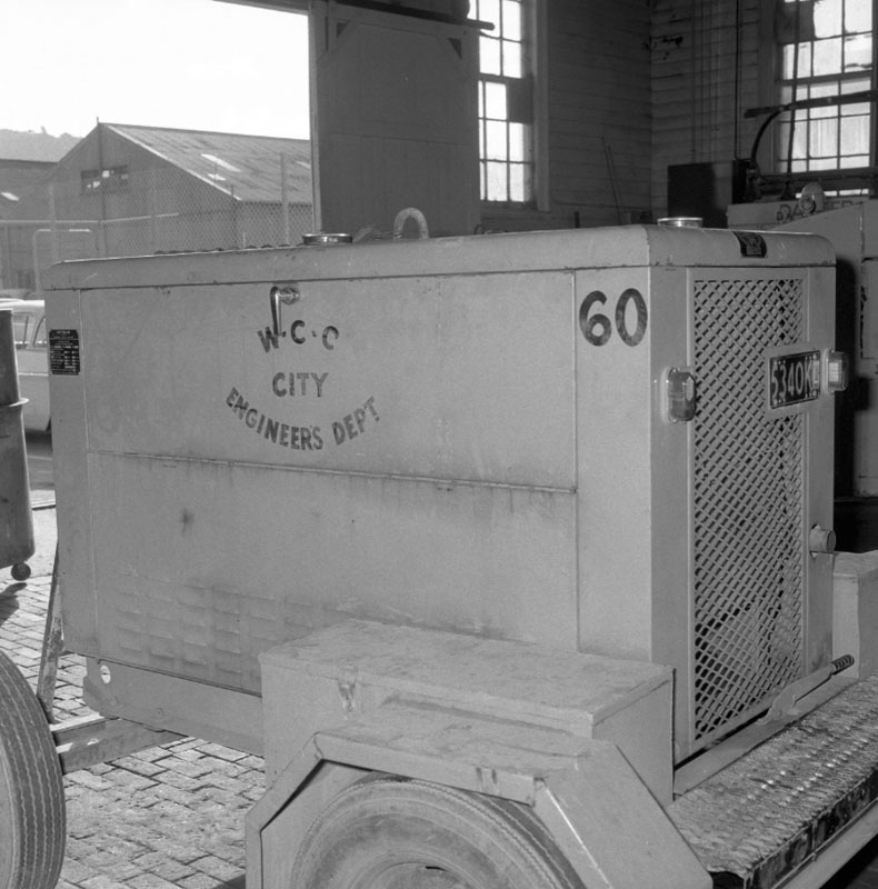 d. Mobile Diesel Welding Plant no 60, accident to RE Brien, Boilermaker, Mech Eng w/shops