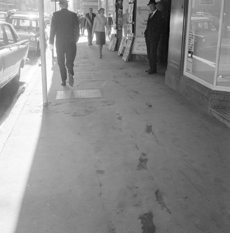 b. Featherston St, alleged accident (Mr Clarke)