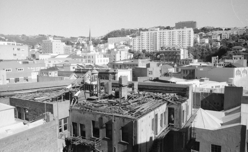 aa. Flats and buildings; Views from Lombard Street pkg building and interior vi