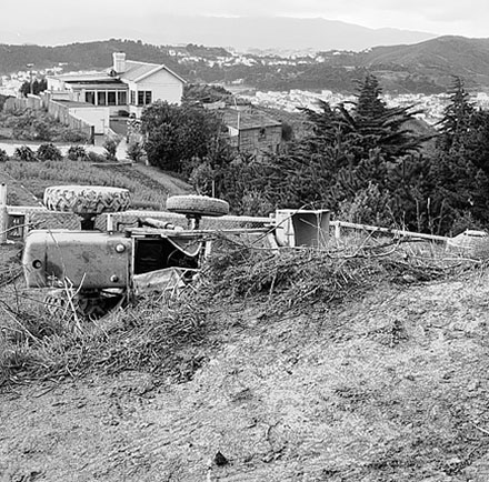 d. Site of tractor accident, Mana Street, Vogeltown