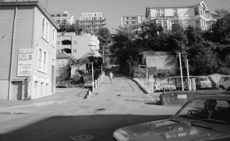 b. Flats and buildings; Views from Lombard Street pkg building and interior vi