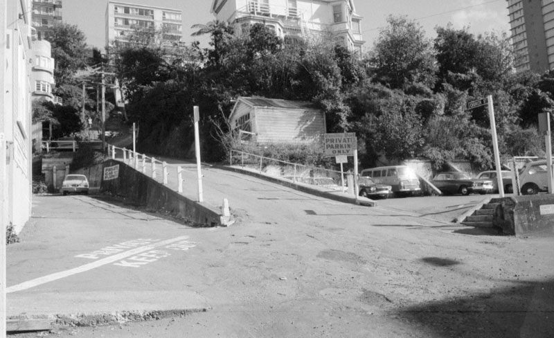 d. Flats and buildings; Views from Lombard Street pkg building and interior vi