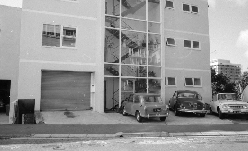 g. Flats and buildings; Views from Lombard Street pkg building and interior vi