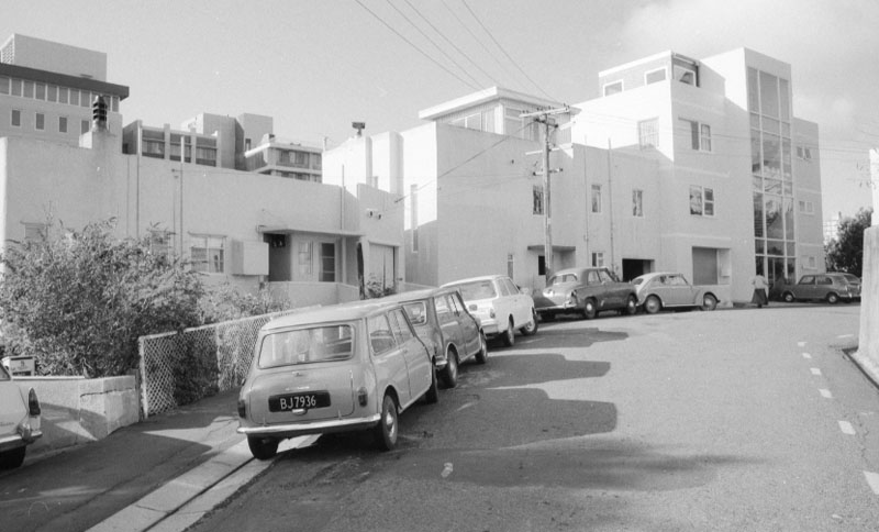 h. Flats and buildings; Views from Lombard Street pkg building and interior vi