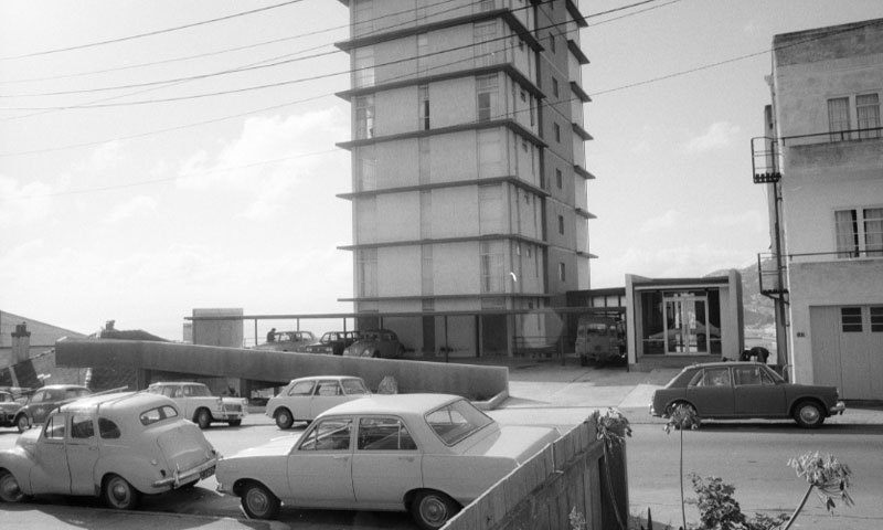 i. Flats and buildings; Views from Lombard Street pkg building and interior vi