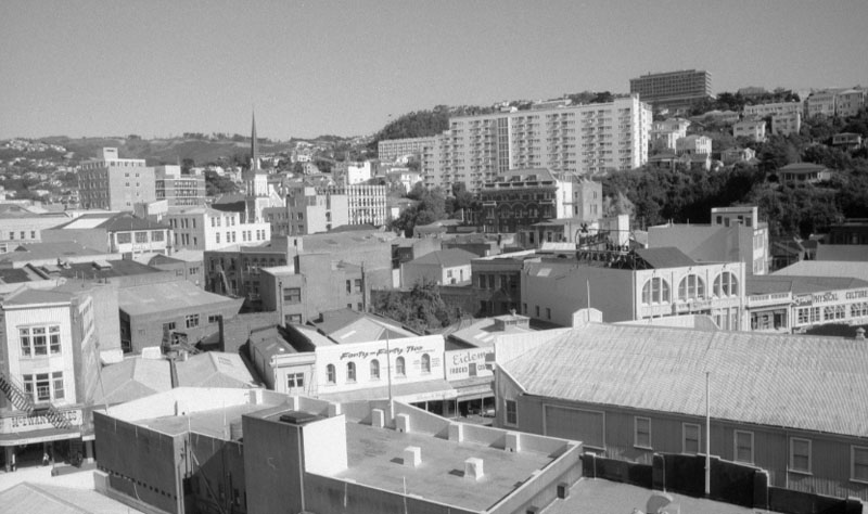n. Flats and buildings; Views from Lombard Street pkg building and interior vi