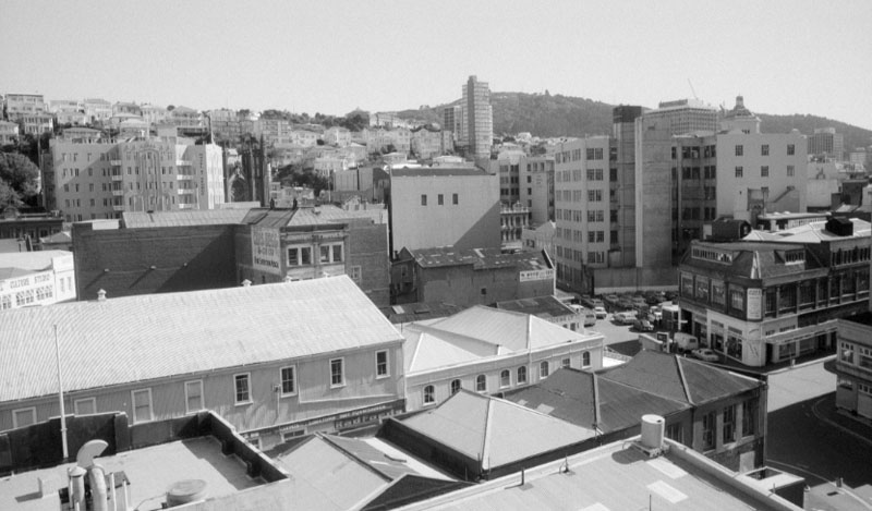 u. Flats and buildings; Views from Lombard Street pkg building and interior vi