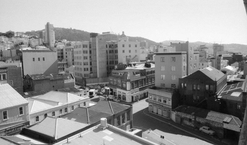 v. Flats and buildings; Views from Lombard Street pkg building and interior vi