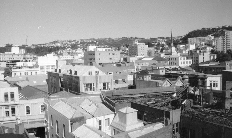 x. Flats and buildings; Views from Lombard Street pkg building and interior vi