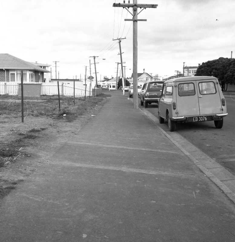 a. Footpath, Evans Bay Road, Kotuku Flats (builders OVL)