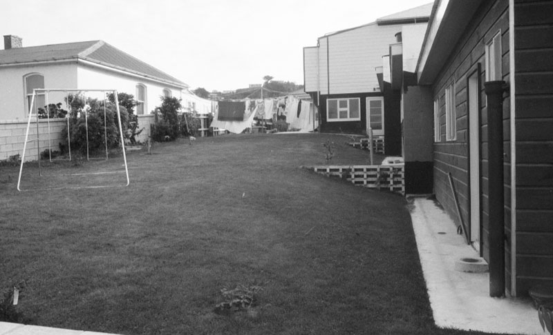 ae. Lombard Street parking building from Manners Street end of Cornhill St. views of excavation. Petherick Cr, pensioner flat dev. Ironside Rd-Pinewood Tourist flats. 33 Hanover St-proposed flats