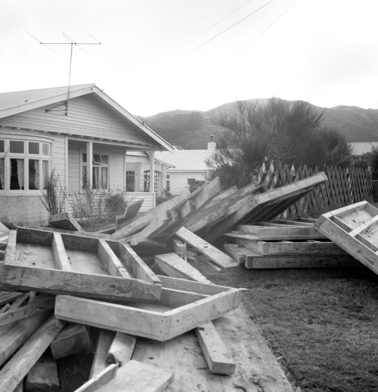 b. Parkvale Rd, shops - dwelling to be moved