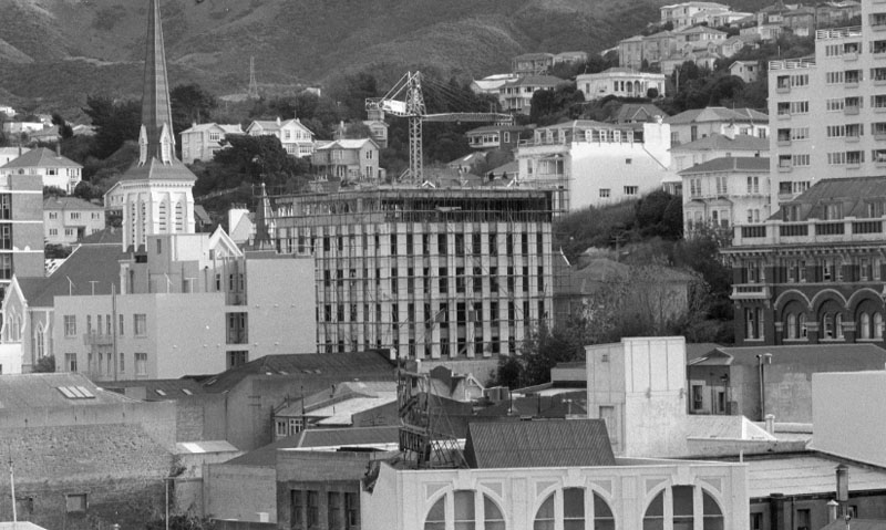 i. Lombard Street parking building from Manners Street end of Cornhill St. views of excavation. Petherick Cr, pensioner flat dev. Ironside Rd-Pinewood Tourist flats. 33 Hanover St-proposed flats