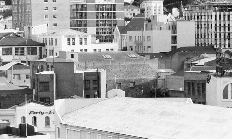 j. Lombard Street parking building from Manners Street end of Cornhill St. views of excavation. Petherick Cr, pensioner flat dev. Ironside Rd-Pinewood Tourist flats. 33 Hanover St-proposed flats