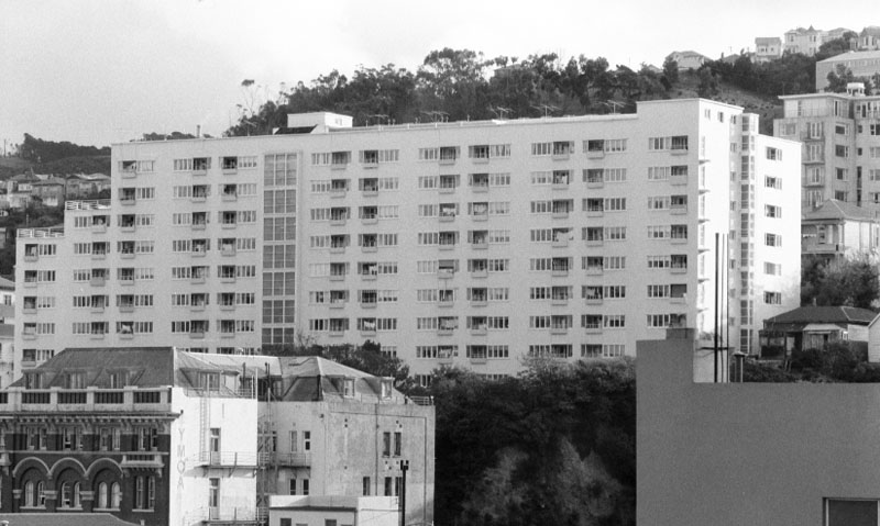l. Lombard Street parking building from Manners Street end of Cornhill St. views of excavation. Petherick Cr, pensioner flat dev. Ironside Rd-Pinewood Tourist flats. 33 Hanover St-proposed flats