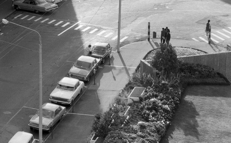 o. Lombard Street parking building from Manners Street end of Cornhill St. views of excavation. Petherick Cr, pensioner flat dev. Ironside Rd-Pinewood Tourist flats. 33 Hanover St-proposed flats