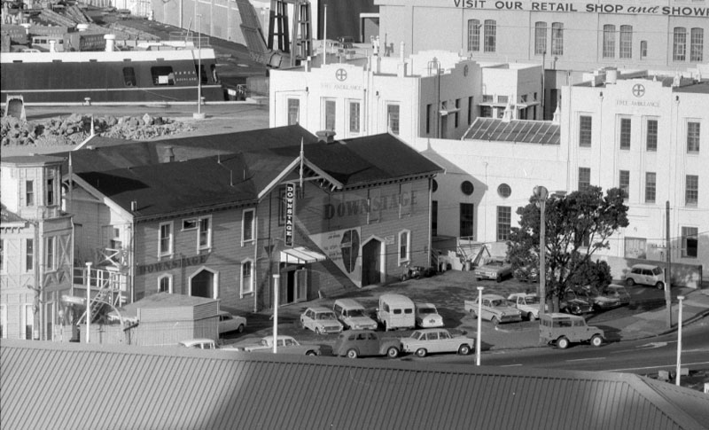 u. Lombard Street parking building from Manners Street end of Cornhill St. views of excavation. Petherick Cr, pensioner flat dev. Ironside Rd-Pinewood Tourist flats. 33 Hanover St-proposed flats