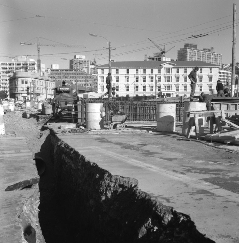 d. Pedestrian subway, Lambton Quay to Railway Station