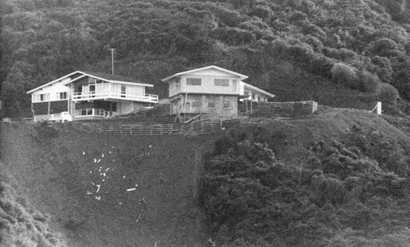 e. Mataroa Street (LB Harford), encroachment on Town Belt, taken from Salamanca Rd
