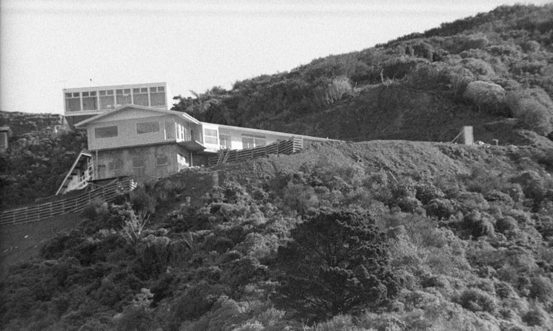m. Mataroa Street (LB Harford), encroachment on Town Belt, taken from Salamanca Rd