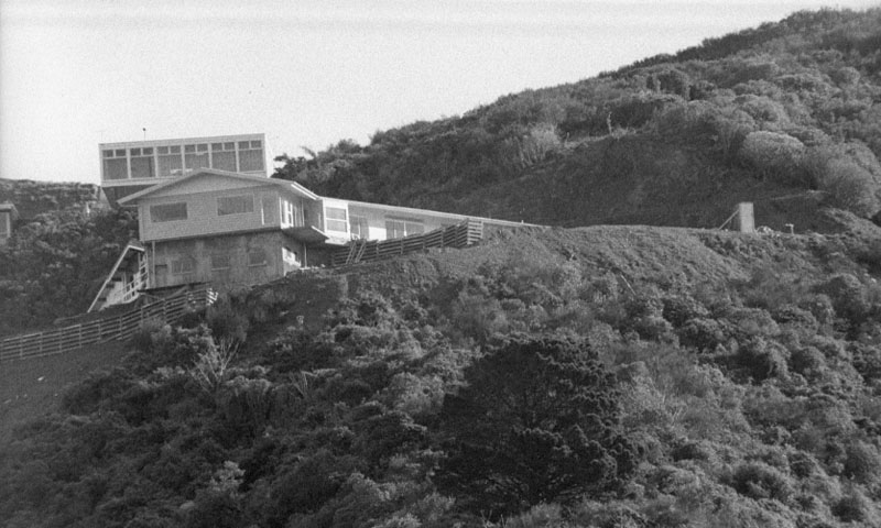 o. Mataroa Street (LB Harford), encroachment on Town Belt, taken from Salamanca Rd