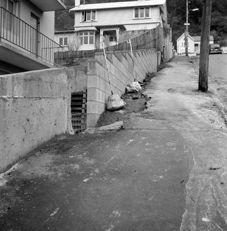 a. Lewisville Tce, footpath damage (Windsor Flats)