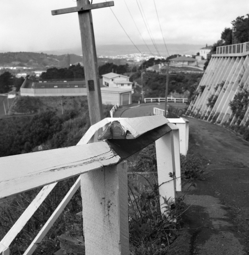 a. Broken handrail, Mortimer Terrace