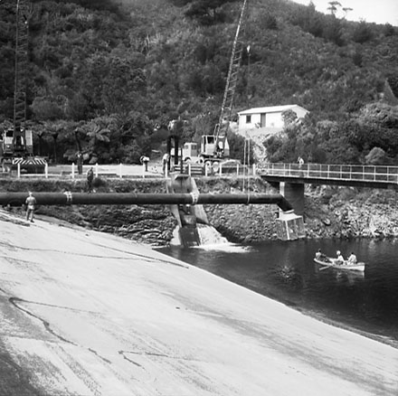 l. Karori Reservoir, Bypass Overflow