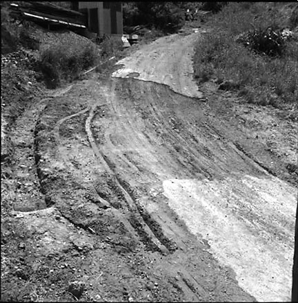 c. Road surface, Tyne Street