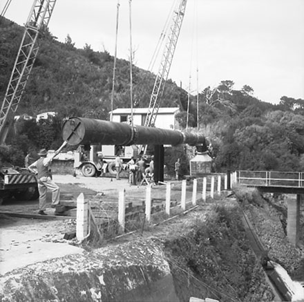 b. Karori Reservoir, Bypass Overflow