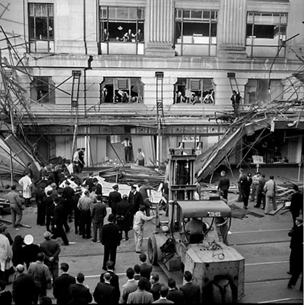 a. Scaffolding Accident, D I C, Lambton Quay