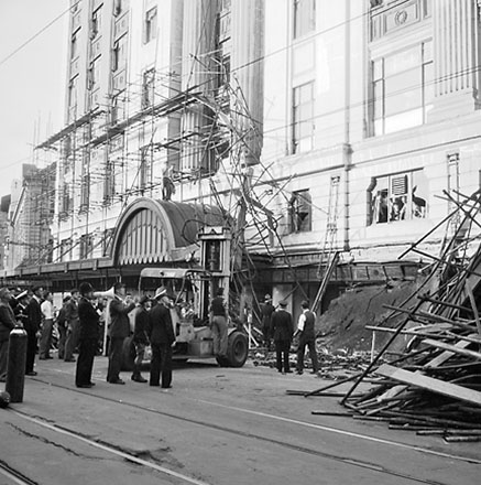 f. Scaffolding Accident, D I C, Lambton Quay