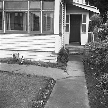 a. Views of wooden dwelling