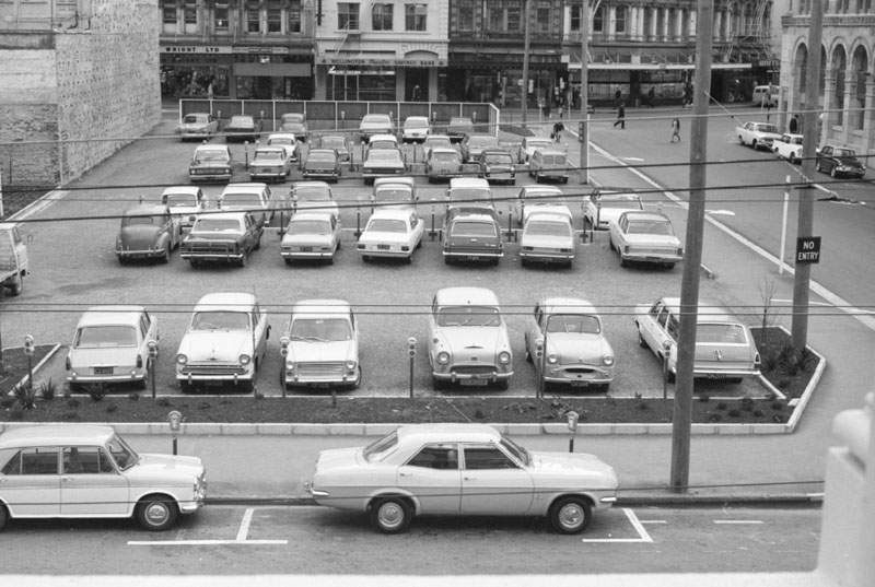 f. Views of the Willeston Street car park