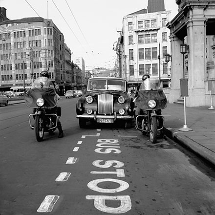 b. Mayors car and escort