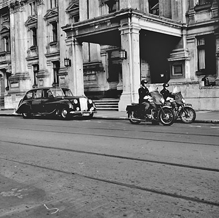 c. Mayors car and escort