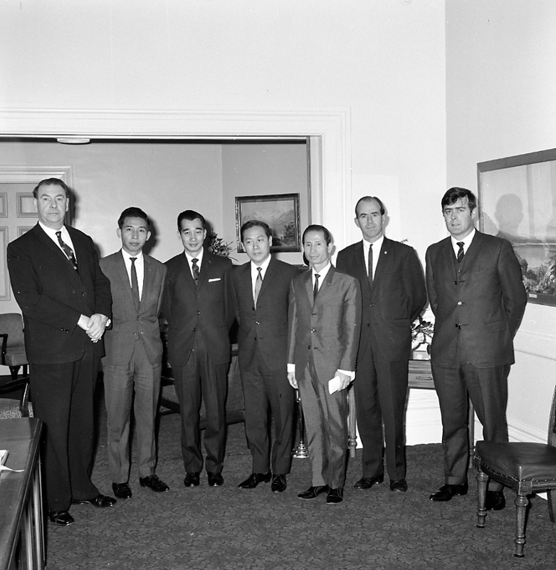 a. Mayoral reception, Group of South Vietnam Senators