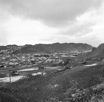 b. Panoramic view of Rongotai from Wexford Road