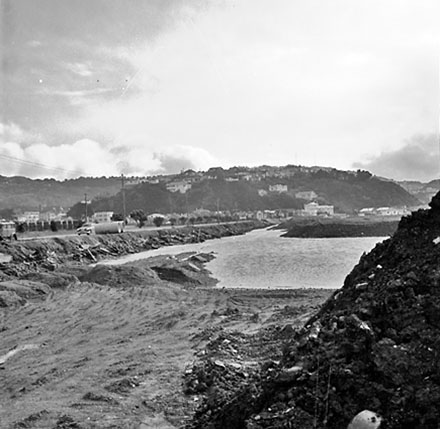 b. Reclamation, Evans Bay Parade, Kilbirnie