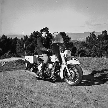 a. Traffic officer on bike