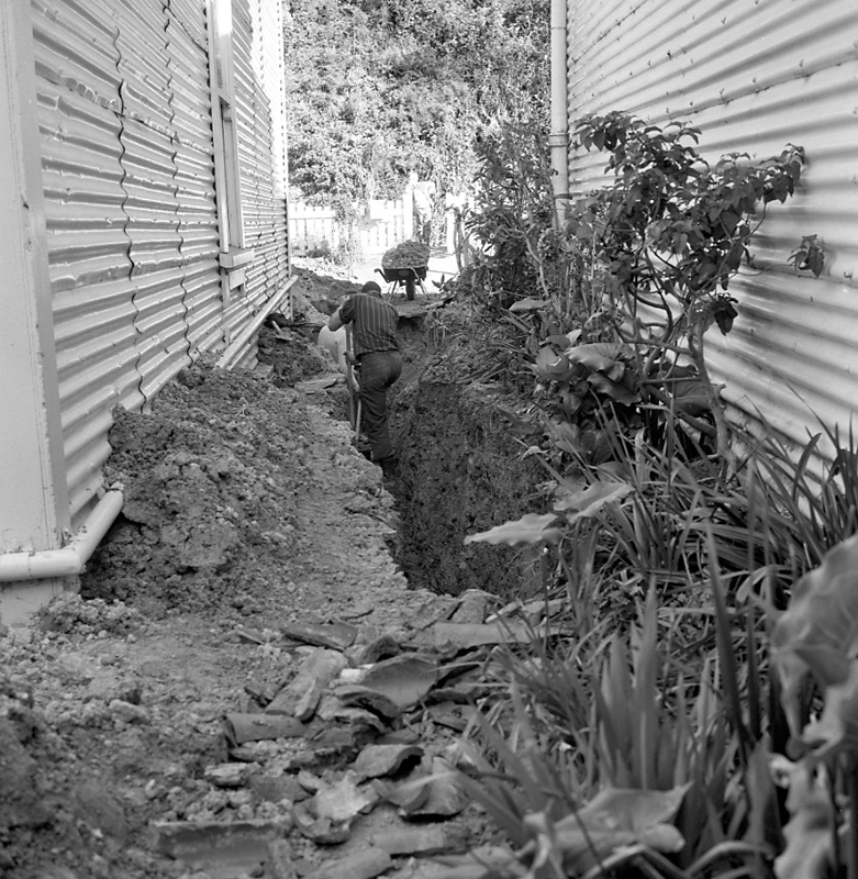 b. No 44 Devon St, drainage