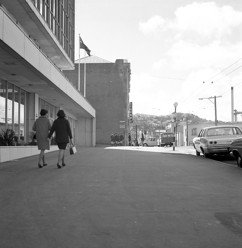 b. The Terrace, Street widening